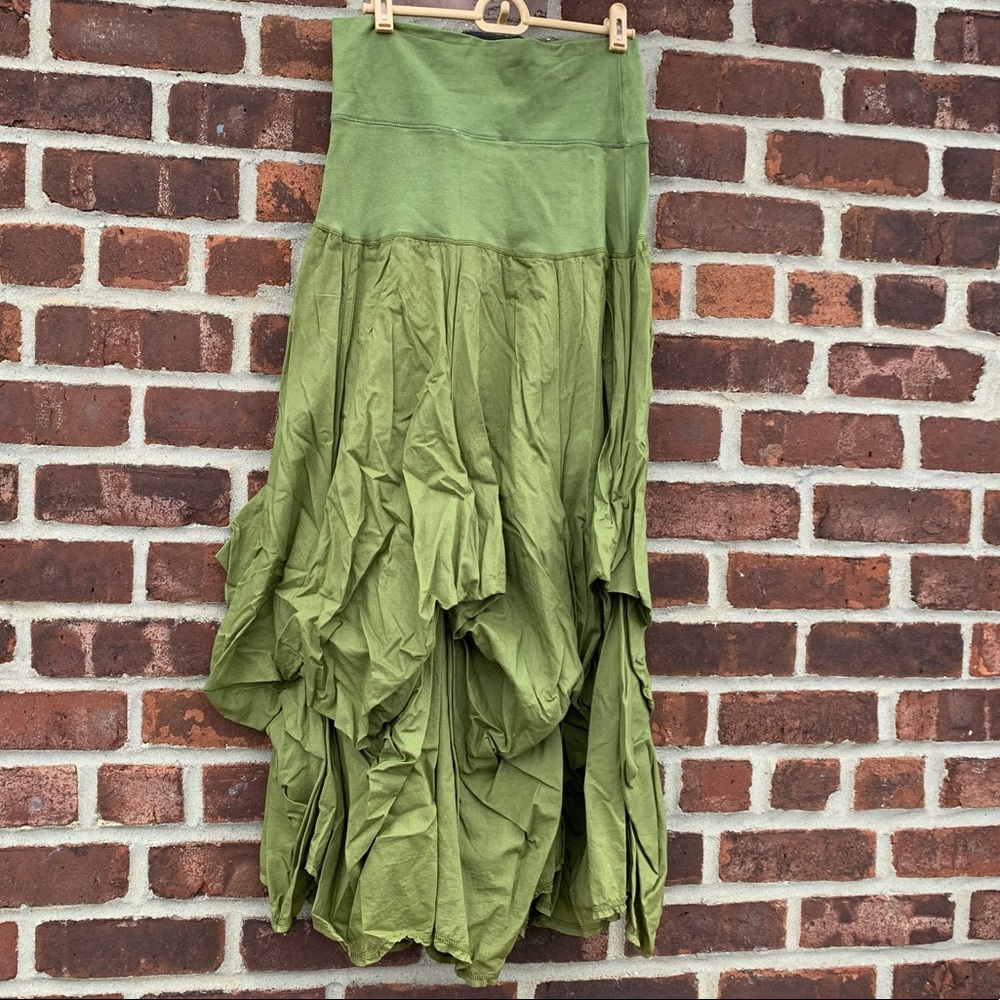 COPY - Baba cotton skirt. Lots of ties inside. Lined.